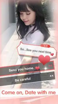 Love Story 3：Dating with Asian girls，VR videos Screen Shot 0
