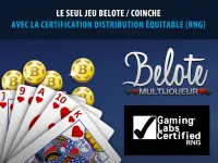 Belote & Coinche Multijoueur Screen Shot 14