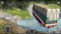 Carga camião Jogos simulador Screen Shot 1