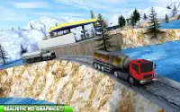 berg- stad olie- lading vrachtauto levering spel Screen Shot 0