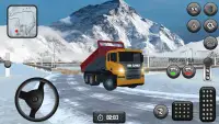 Dump Truck Simulator: Snowy Screen Shot 2