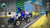 ATV Bike City Driving Sim 2019 Screen Shot 9