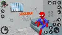 Spider Stickman Prison Break Screen Shot 6