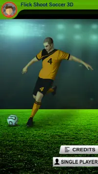 Flick Shoot Soccer 2021 3D Screen Shot 0