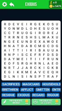Bible Crossword - Bible Word Search Puzzle 2020 Screen Shot 4