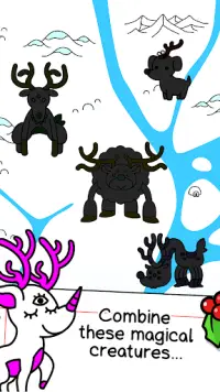 Reindeer Evolution: Idle Game Screen Shot 2