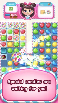 New Sweet Candy Pop: Puzzle Wo Screen Shot 4