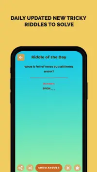 Tricky Riddles with Answers & Free Offline Riddles Screen Shot 3