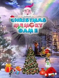 Christmas Memory Card Game Screen Shot 0