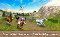Monde des chevaux sauvages: simulateur de survie Screen Shot 0