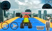 Monster Mega Truck Jump 3D Rac Screen Shot 3