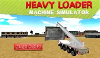Crane loader Driving Simulator Screen Shot 0