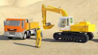 Simulador de excavadora - grúa Juegos Screen Shot 4