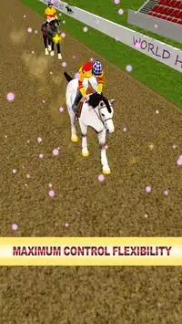 koń wyścigi Gry: koń jazda konna Screen Shot 2