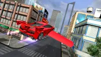 Flying Sports Car Simulator Screen Shot 0