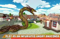 Angry Anaconda City Attack 2018 Screen Shot 10