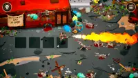 Road Raid: Puzzle Survie Zombie Aventure Screen Shot 1