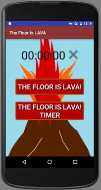 The floor is lava challenge Screen Shot 0