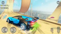 Ramp Car Stunts Free Game: Extreme Racing Track Screen Shot 3