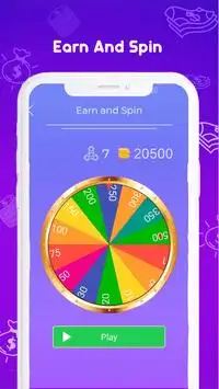Spin and earn - unlimited earn money online Screen Shot 1