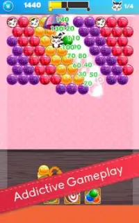 🍬 Bubble Candy Shooter Match 3 FREE Game 2018 🍬 Screen Shot 1