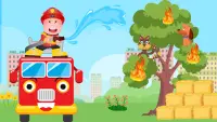 Pompier pour les enfants Screen Shot 5