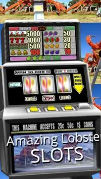 3D Amazing Lobster Slots Screen Shot 2