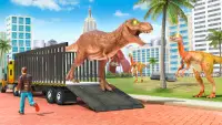 Camion transport animaux dino Screen Shot 2