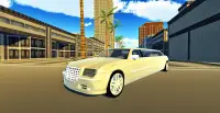 Limousine Taxi Driving 3D: Sim Screen Shot 0