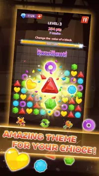 Pop Puzzle - jogo 3 jogos grátis Screen Shot 2