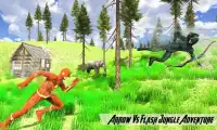 Starling Green Arrow Hero: Jungle Attack Screen Shot 3