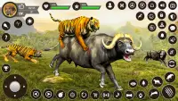 tiger games juegos de animales Screen Shot 1