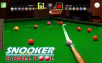 Bơi bi Snooker 8 2017 Screen Shot 1