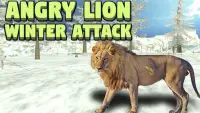 Angry Lion Winter Attack Screen Shot 0