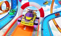फ्लाइंग फॉर्मूला कार रेस गेम Screen Shot 4