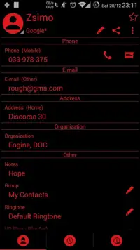 Theme for Drupe and RocketDial and ExDialer BRed Screen Shot 4