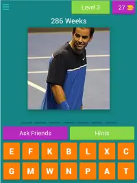 World Number 1 Tennis / Quiz Screen Shot 11