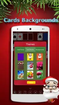 Solitaire Christmas spider Screen Shot 6