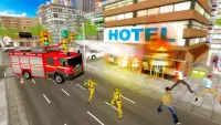 NY City Real FireFighter Sim 2017 - Rescue Mission Screen Shot 3