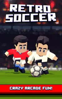 Retro Soccer - Arcade Football Game Screen Shot 0