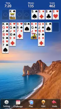 FreeCell Solitaire - Card Pro Screen Shot 3