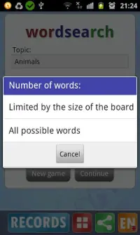 Word search Screen Shot 6