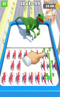 Merge Master Dinosaur Fight Screen Shot 2