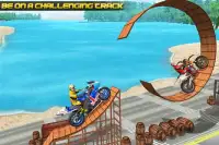 गजब का बाइक मुश्किल स्टंट: बाइक करतब खेल Screen Shot 3
