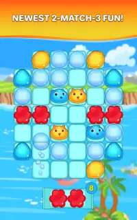 Jellyx - Nuovo gioco di puzzle a doppio blocco Screen Shot 11