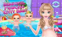 Beautiful Princess Kitty Baby Screen Shot 0