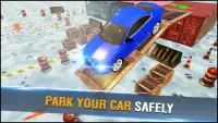 Winter Car Parking Drive Free Game : 3D Car Games Screen Shot 1