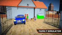 Virtual Family Games: Families Life Simulator 3D Screen Shot 0