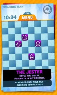Jester Chess: Chess Puzzle Screen Shot 1