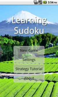 Learning Sudoku Screen Shot 0